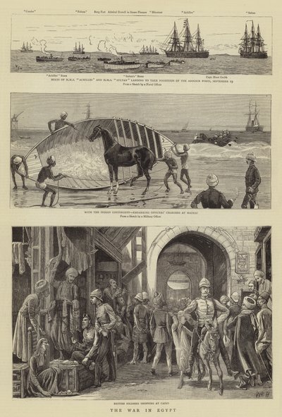 La guerre en Égypte - William Lionel Wyllie
